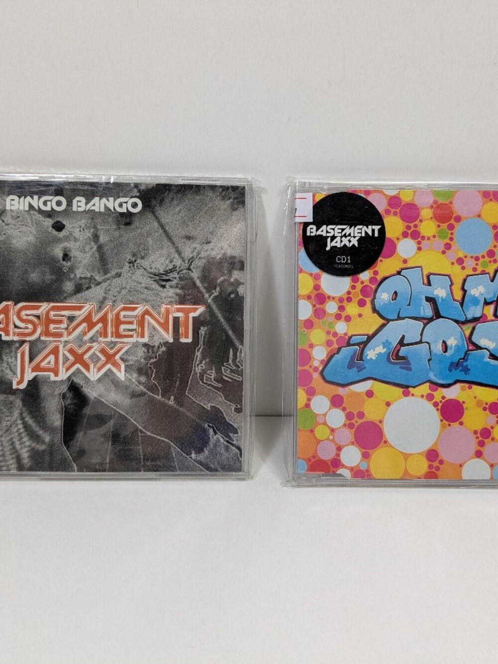 Basement Jaxx Bingo Bango & Oh My Gosh Single CD Lot 2 House Electronic